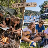 Porównanie zajęć terenowych na obozie survivalowym z wypoczynkiem na kolonii